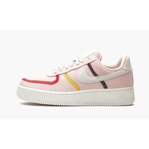 Nike Pink Stitched Canvas Air Force 1 “07 Sz. 8​​​​​​​​​​​​